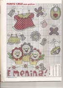 Schema punto croce Farfalle Babbucce