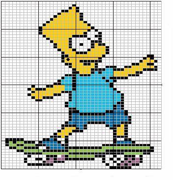 Schema punto croce Simpson