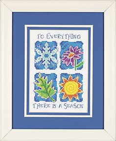 Schema punto croce 4 Stagioni 11a