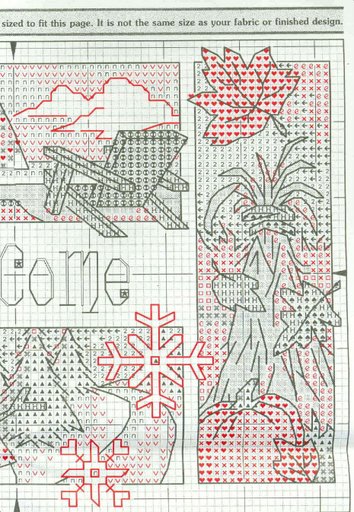 Schema punto croce 4 Stagioni 7c