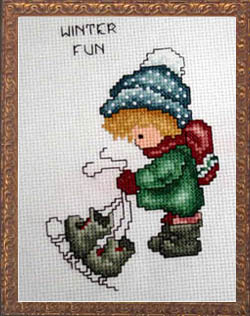 Schema punto croce 4 Stagioni 8a