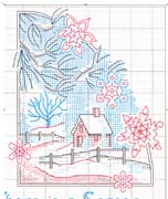 Schema punto croce 4 Stagioni 1c