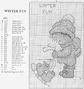 Schema punto croce 4 Stagioni 8b
