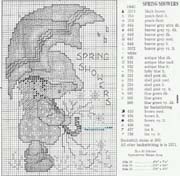 Schema punto croce 4 Stagioni 8f