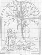 Schema punto croce Inverno1b