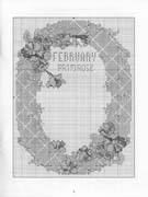 Schema punto croce Mesi 5