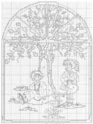Schema punto croce Primavera1b