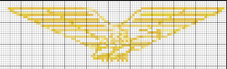 Schema punto croce Aquila Lazio