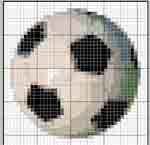 Schema punto croce Pallone2