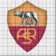 Schema punto croce Roma 1