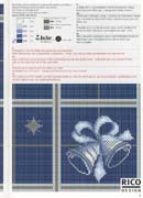 Schema punto croce Tovaglia 128