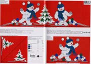 Schema punto croce Tovaglia 13