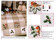 Schema punto croce Tovaglia 173