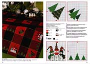 Schema punto croce Tovaglia 175