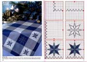 Schema punto croce Tovaglia 179