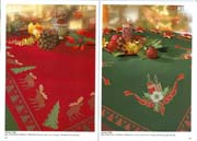 Schema punto croce Tovaglia 202