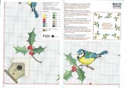 Schema punto croce Tovaglia 207