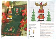 Schema punto croce Tovaglia 209