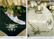 Schema punto croce Tovaglia 22