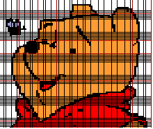 Winnie The Pooh con farfalla 