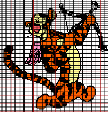 Tigger con l'arco