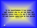 Giovanni 17-6