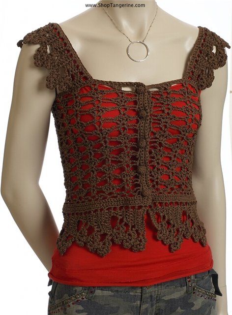 Corpetto Nero 1 Schema punto croce Corpetto Nero 1