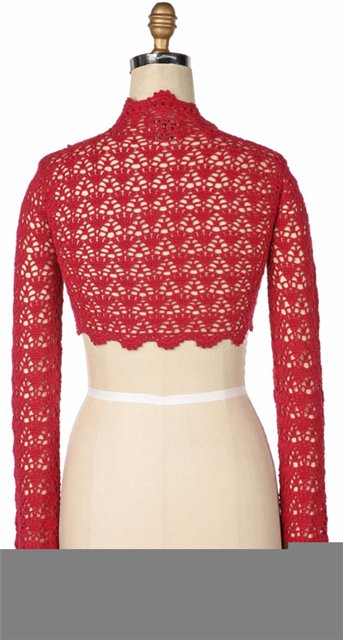 Gillet Rosso 1 Schema punto croce Gillet Rosso 1