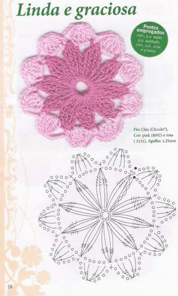 Schema punto croce Piastrella 18