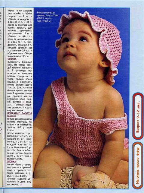 Cappellino Estivo Rosa Schema punto croce Cappellino Estivo Rosa