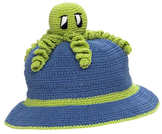 Schema punto croce Cappellino Piovra