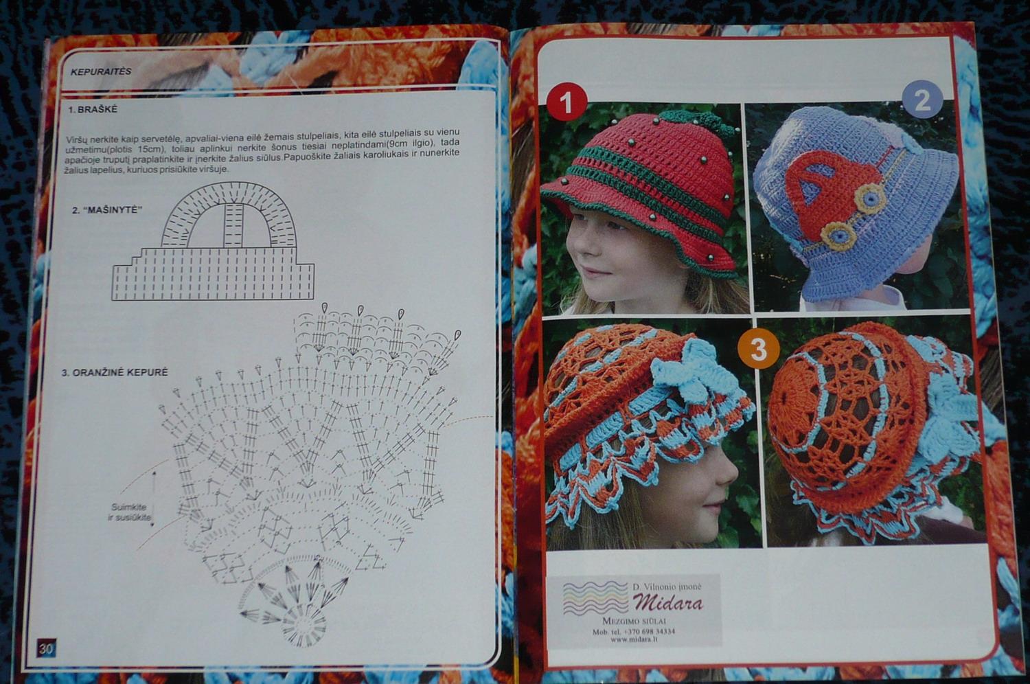 Schema punto croce Modellini Cappelli0